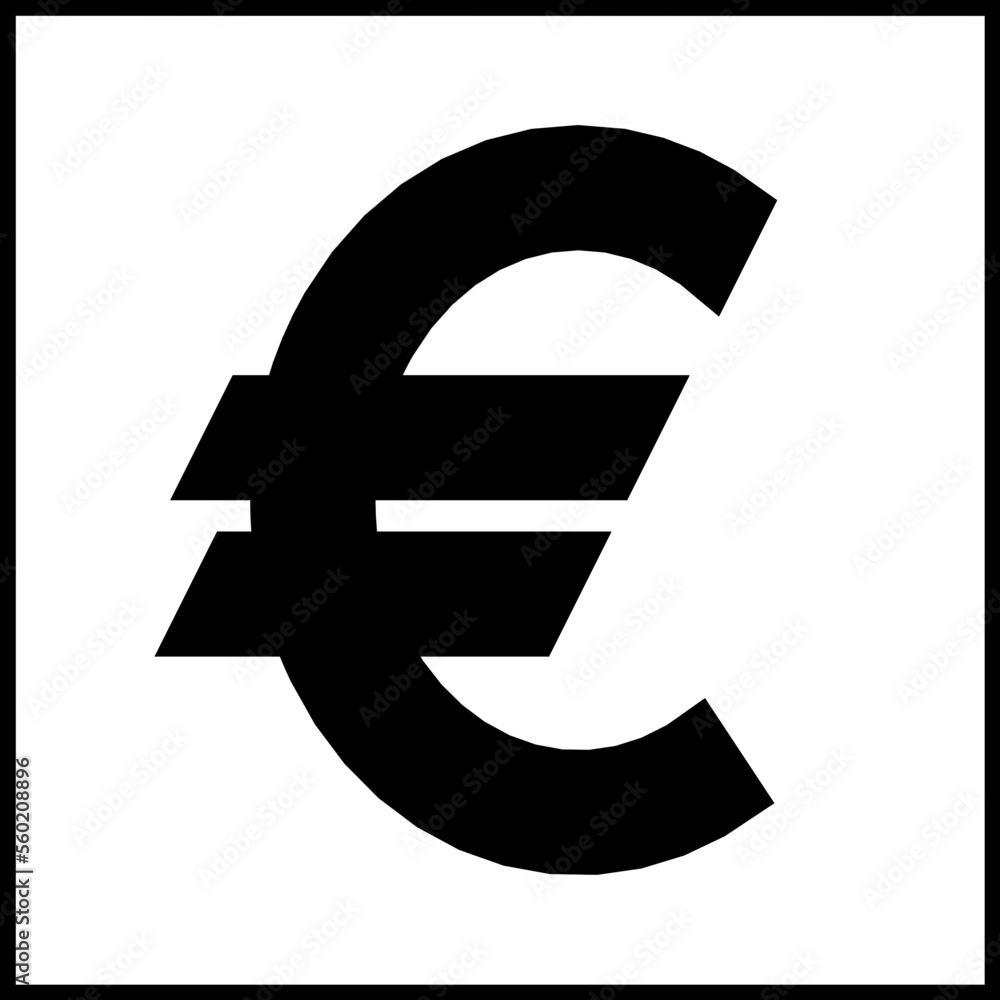 Euro Currency Symbol, Pixel perfect Euro Currency Symbol, Pixel perfect
