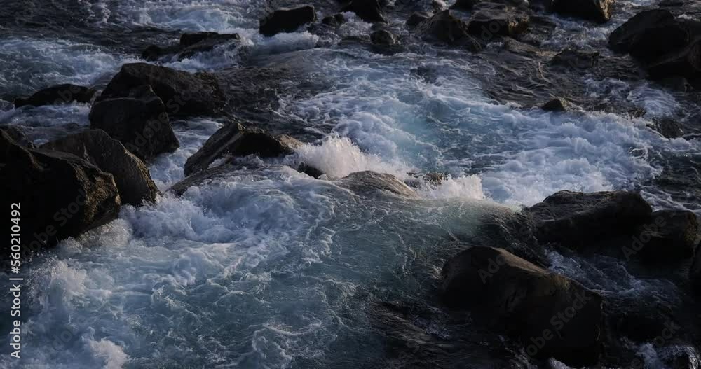 short full HD video clip of a small tumbling waterfall in Iceland short full HD video clip of a small tumbling waterfall in Iceland