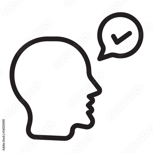 pronunciation line icon