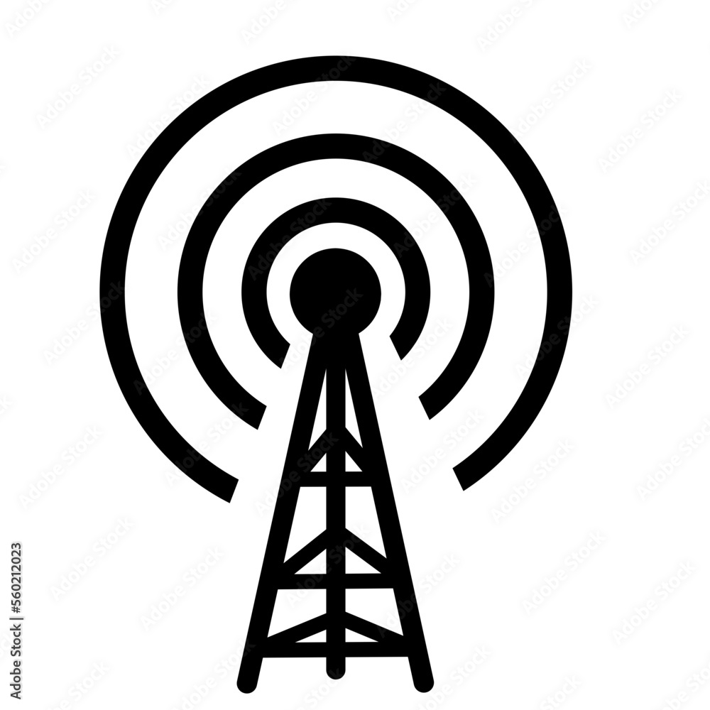 Tower Signal Icon Tower Signal Icon