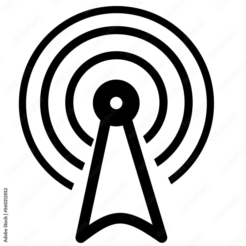 Tower Signal Icon Tower Signal Icon