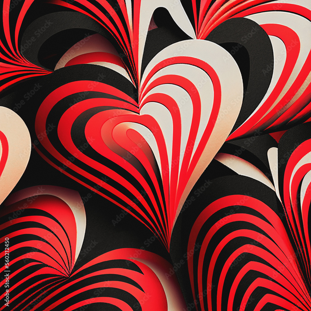 Valentine's Day Hearts - Generative Ai Valentine's Day Hearts - Generative Ai