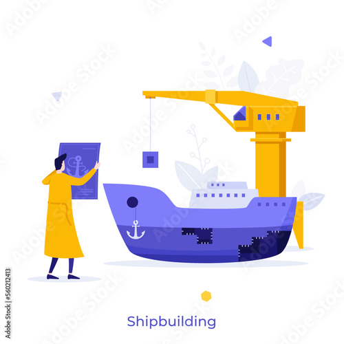 Business Character Vector Template