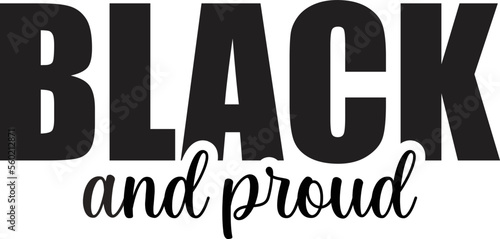black and proud