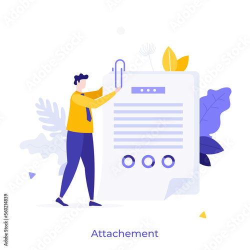 Business Character Vector Template