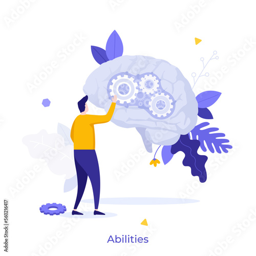 Business Character Vector Template