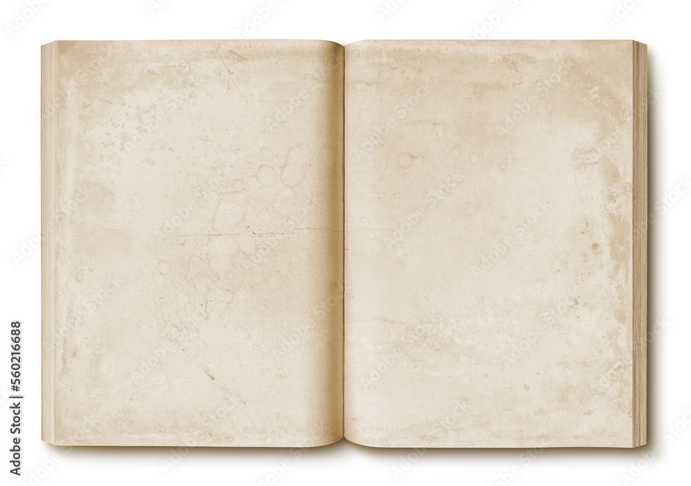 White open book isolated on white White open book isolated on white