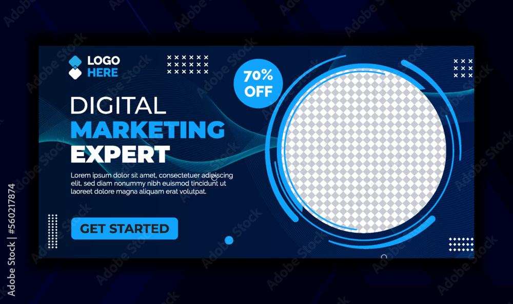 Technology Sale Banner Design Technology Sale Banner Design