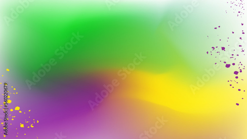 Slika na platnu Mardi Gras blurred background