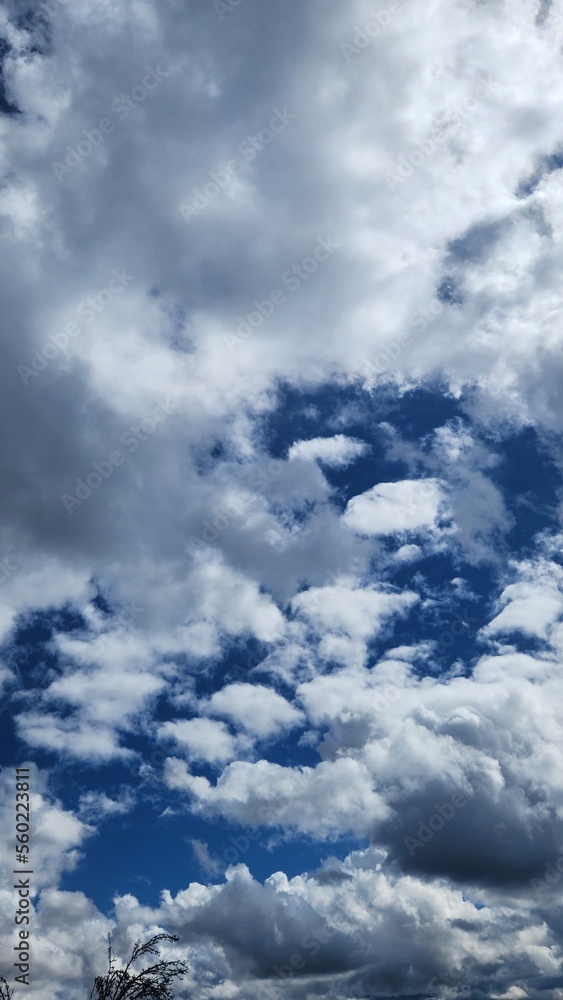Cielo azul con nubes Cielo azul con nubes