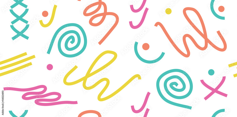 seamless lines, shape, circle, doodle, dot. abstract background in a minimalist style. fashon pattern for print, paper, web design. vector art illustration. seamless lines, shape, circle, doodle, dot. abstract background in a minimalist style. fashon pattern for print, paper, web design. vector art illustration.