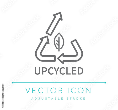 Upcycled Line Icon