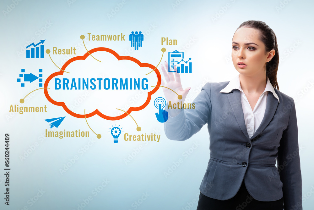 Concept of brainstorming as a solution tool Concept of brainstorming as a solution tool