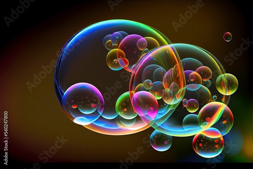 Desktop background backdrop bubbles