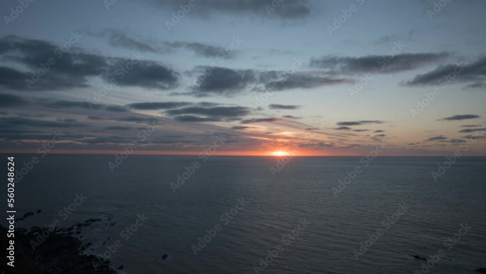 Sunset over Sea Timelapse Sunset over Sea Timelapse