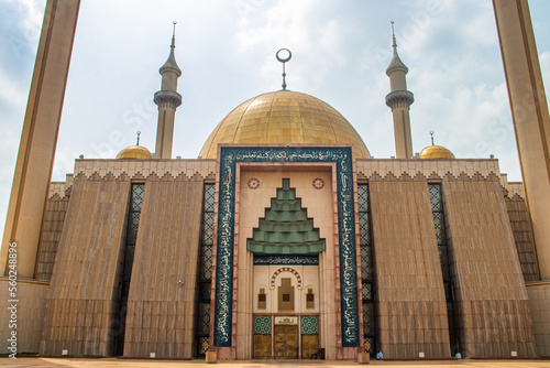 The Abuja National Mosque (Arabic: مسجد أبوجا الوطني), known as the Nigerian National Mosque, is the national mosque of Nigeria. The mosque was built in 1984 and is open to the non-Muslim public