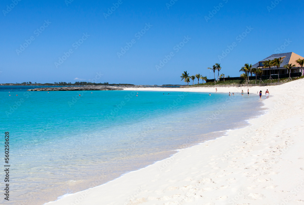 Bahamas Paradise Island Colorful Beach