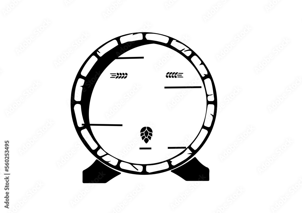 Fototapeta premium BARRIL DE CERVEZA