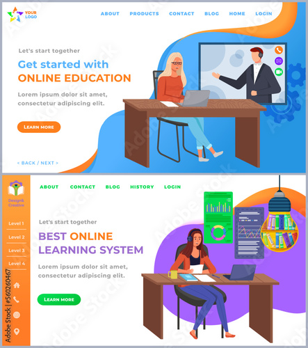 Qualified employee training program. Refresher course metaphor. Help in professional development. Learning for software development and growth. Agile project management team project life scrum meeting