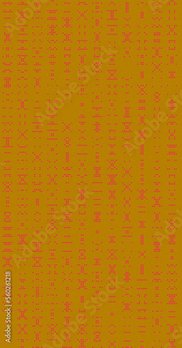 Abstract Color Halftone Dots generative art background illustration