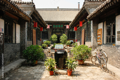 yard in an traditional Chinese house © Qiao