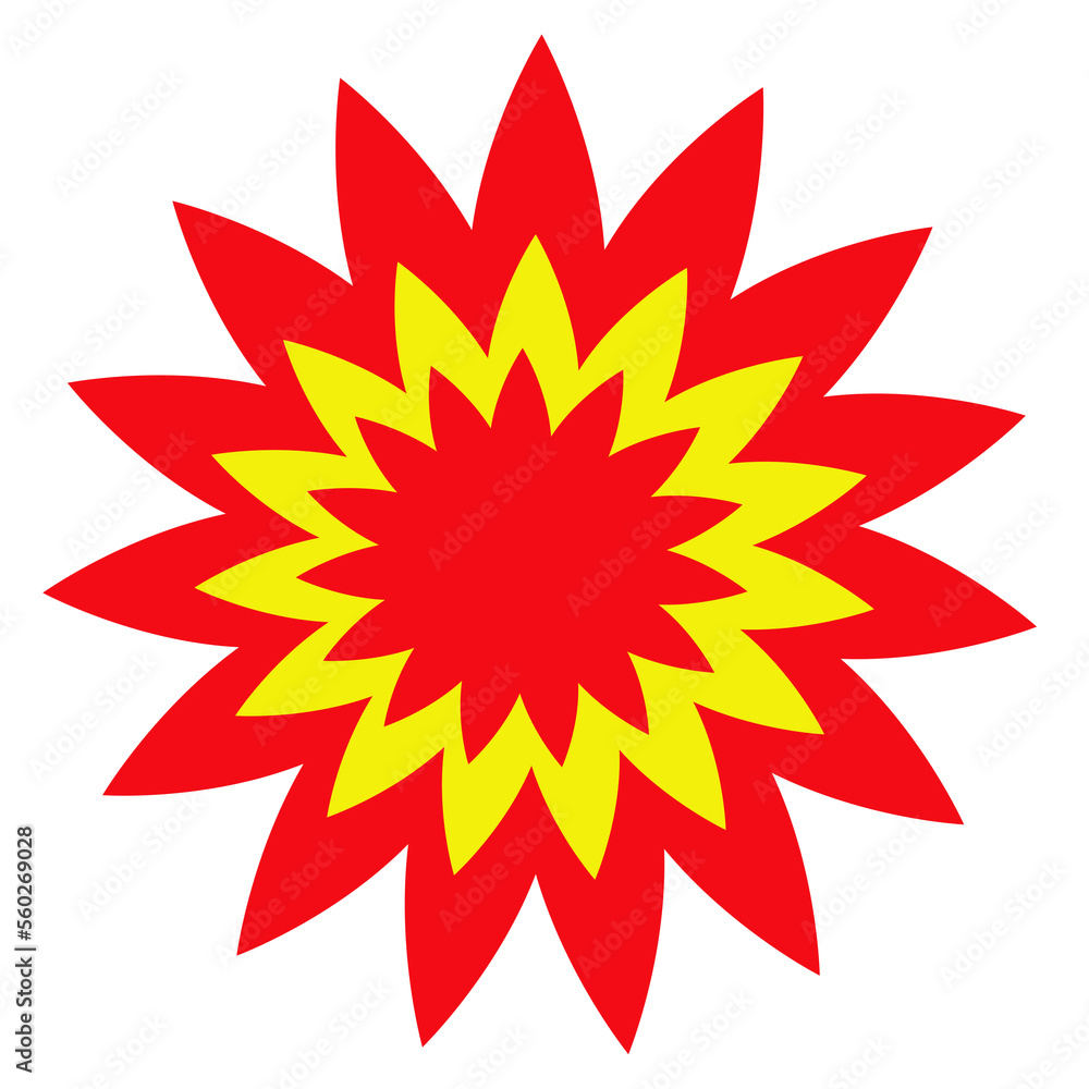 abstract flower illustration abstract flower illustration