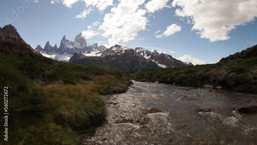 view of the mountains Patagonia