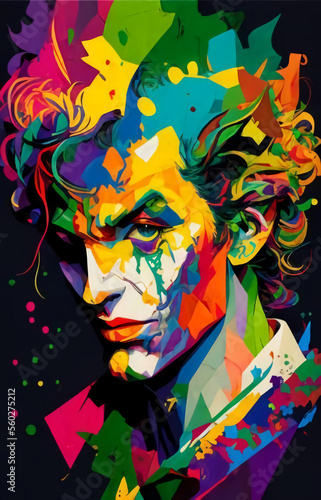 Holiday of colors Joker