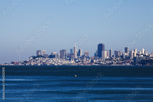 San Francisco Cityscape With Expanse Of Bay © jeffwqc
