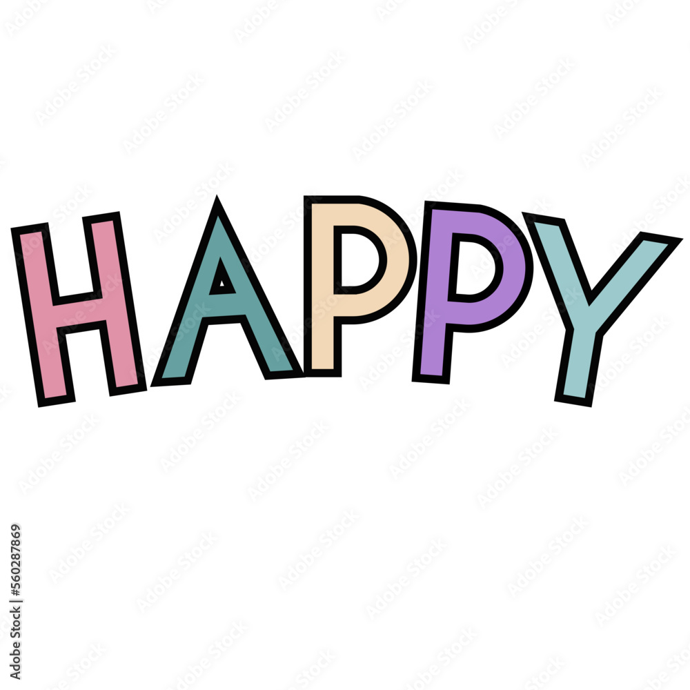 Happy Rainbow Self Care and Self Love 