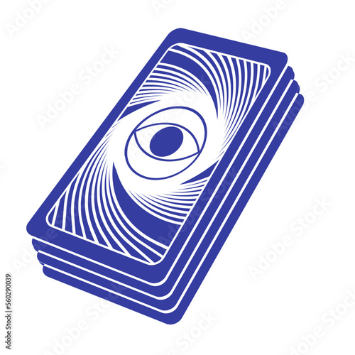 Tarot Reader and Tarot Cards