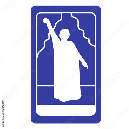 Tarot Reader and Tarot Cards