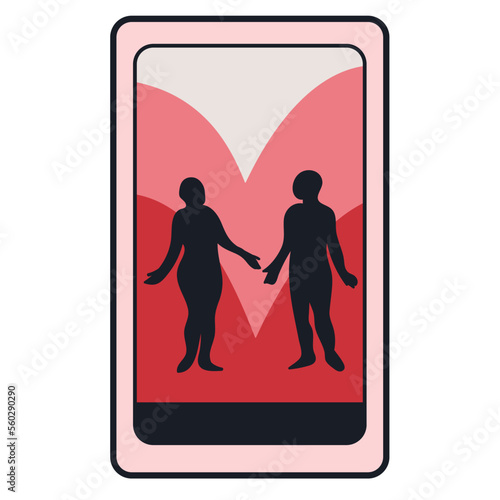 Tarot Reader and Tarot Cards