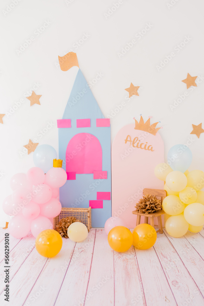 Fundo fotográfico de princesa Fundo fotográfico de princesa