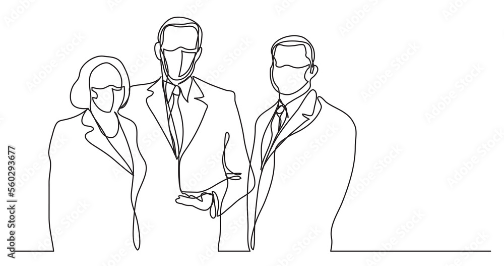 continuous line drawing business executives wearing face mask - PNG image with transparent background continuous line drawing business executives wearing face mask - PNG image with transparent background