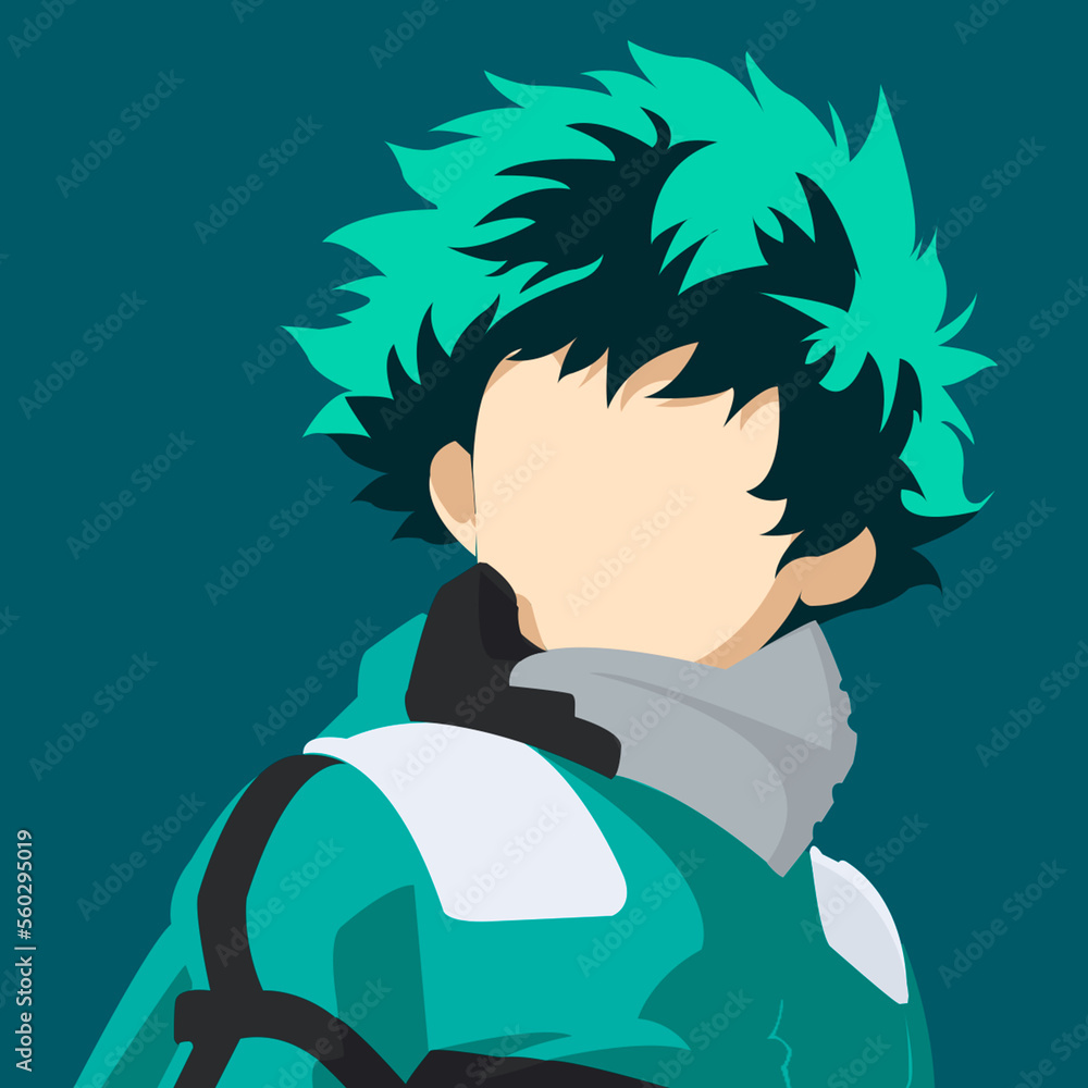my hero academia Stock Illustration | Adobe Stock