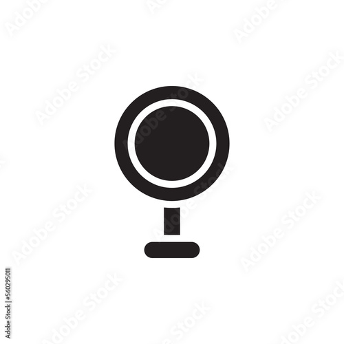 makeup mirror vector for website symbol icon presentation