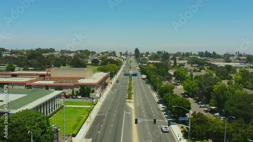Drone Over The City - Inglewood, California photo
