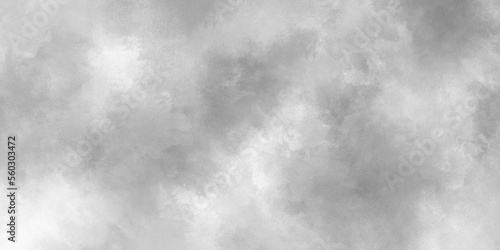 Abstract white or grey paper texture, Old and grainy white or grey grunge texture, black and whiter background with puffy smoke, white background illustration.