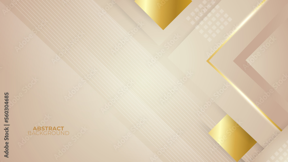 Obraz premium Luxury abstract background with golden lines, modern black backdrop concept 3d style. Illustration from vector about modern template deluxe design.