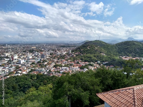 View of the city of Vila Velha in the Brazilian state of Espírito Santo. Region with beautiful beaches and also good urban infrastructure.
