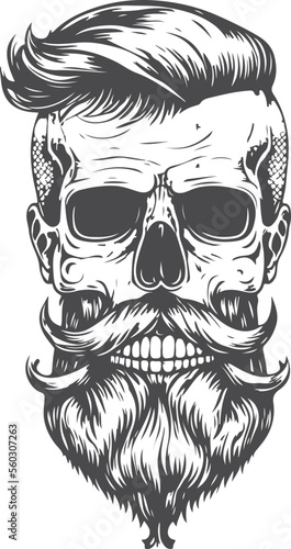 skull hipster