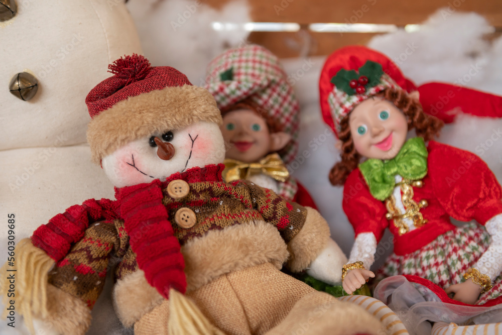 Dolls, gifts and decorations for Christmas and New Year's Eve items. Dolls, gifts and decorations for Christmas and New Year's Eve items.
