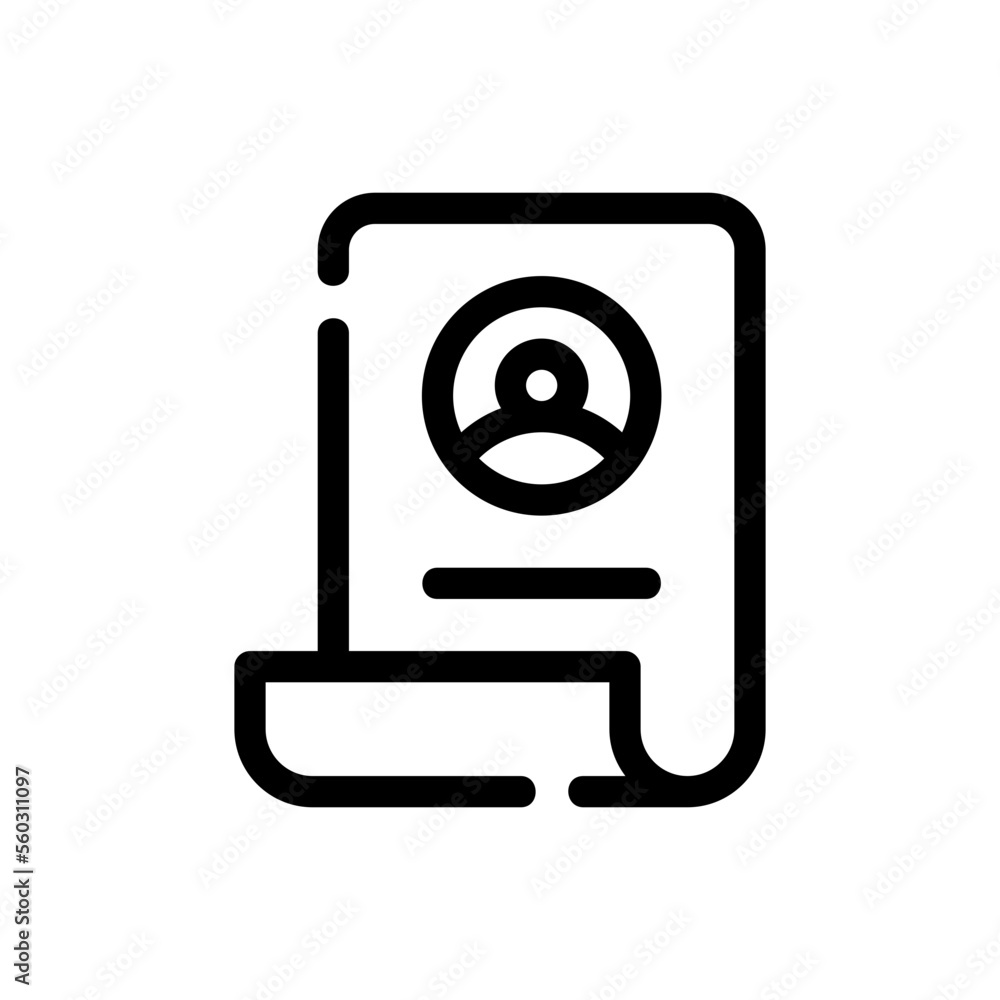 cv line icon cv line icon