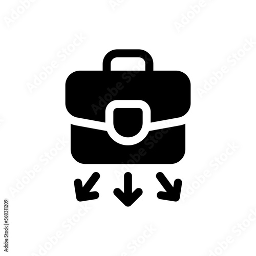 assignment glyph icon