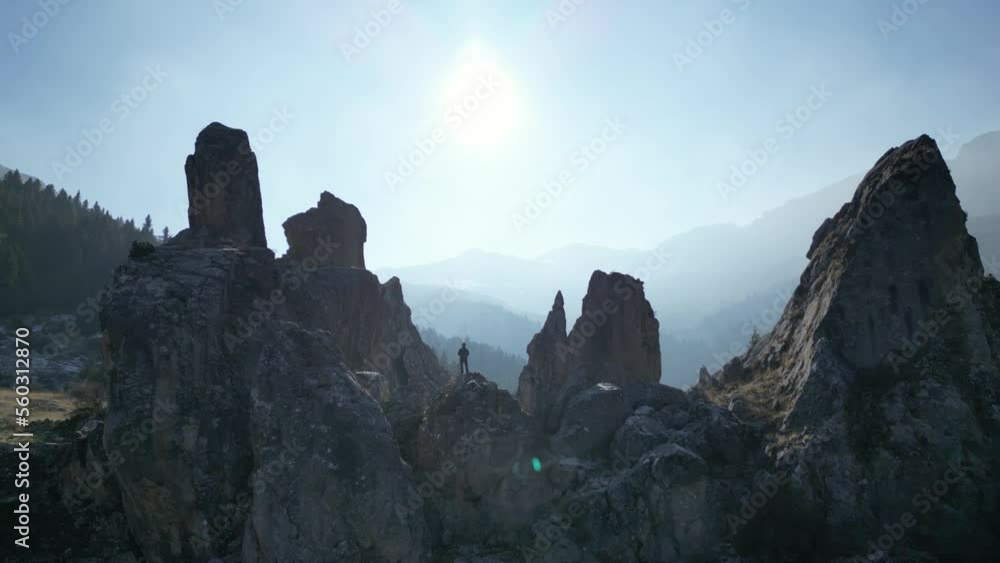 adventurer,libertarian,energetic and dynamic man's trips in the mountains