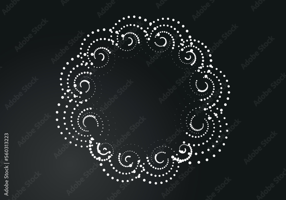 Abstract dots background poster with dynamic. technology network Vector illustration. Abstract dots background poster with dynamic. technology network Vector illustration.