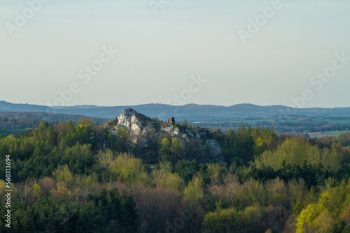 beautiful green high mountains in Poland