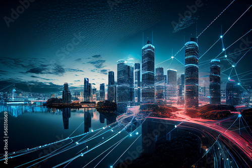 Future-Ready: The Technological Skyline of a Smart City
