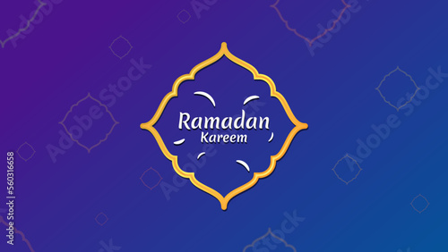 Ramadan kareem background design